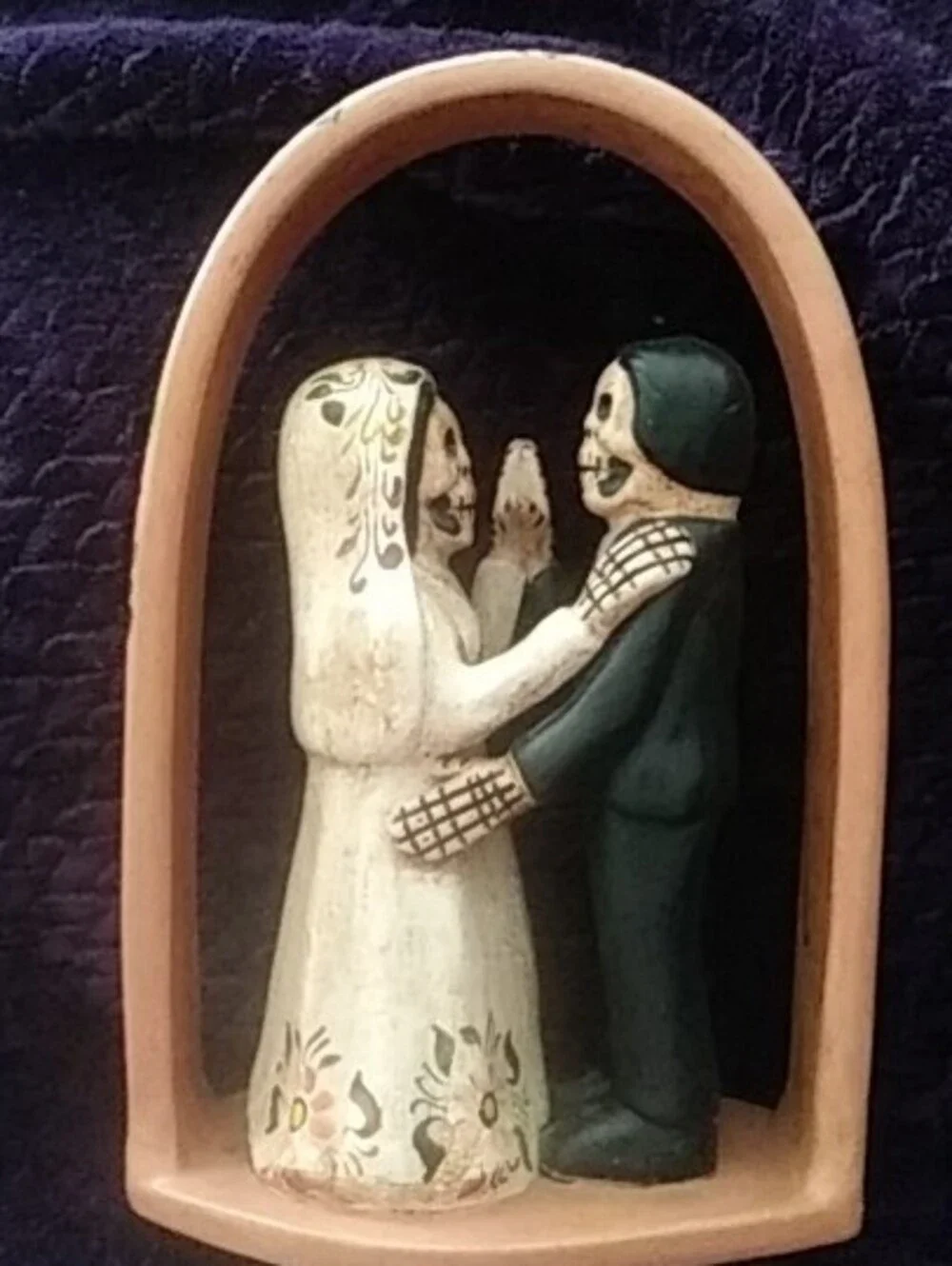 Day Of The Dead Wedding Cake Topper